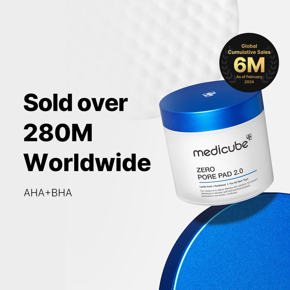 MEDICUBE Zero Pore Pads 2.0 70pieces/155g